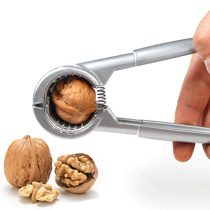 Kitchen Nut Sheller Clip Tool Clamp Plier Cracker Zinc Alloy