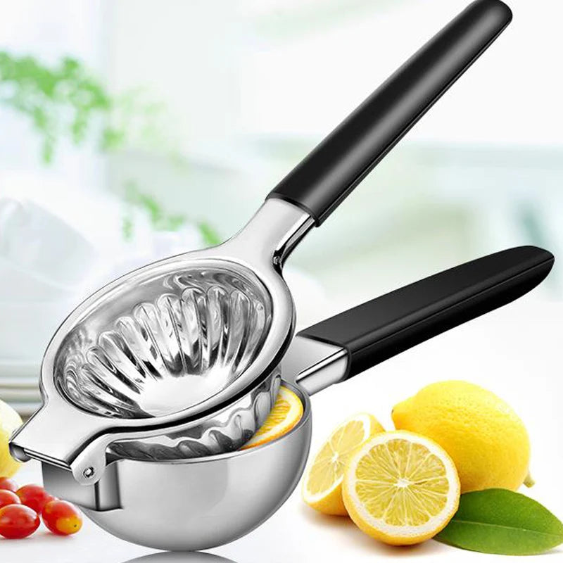 Stainless Steel Lemon Squeezer Hand Press Juicer Manual