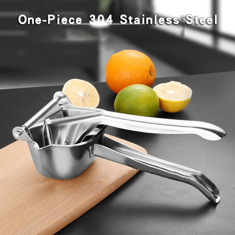 Stainless Steel Fruits Juicer Squeezer Lemon Manual Citrus
