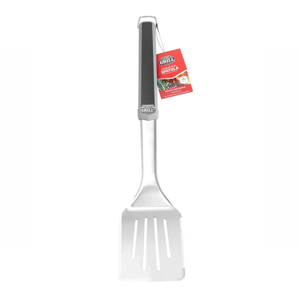 Stainless Steel Grill Spatula Long Reach Ergonomic Handle
