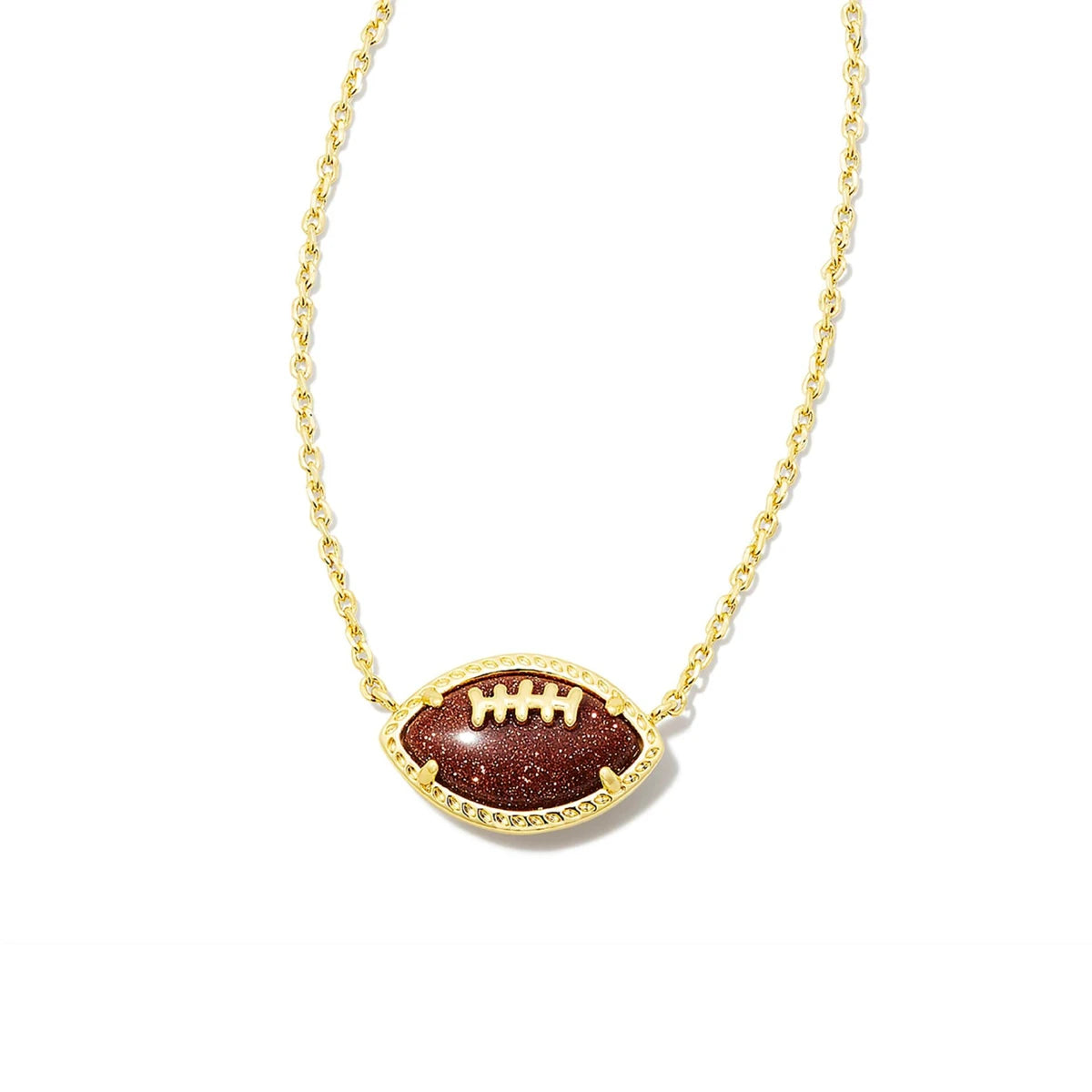 American football pendant necklace Women's sports series