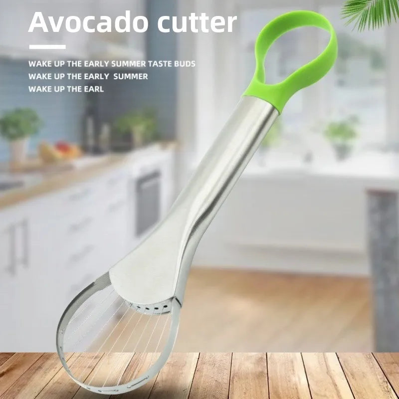 Avocado Knife Gadget Stainless Steel Cutter Kitchen Gadgets