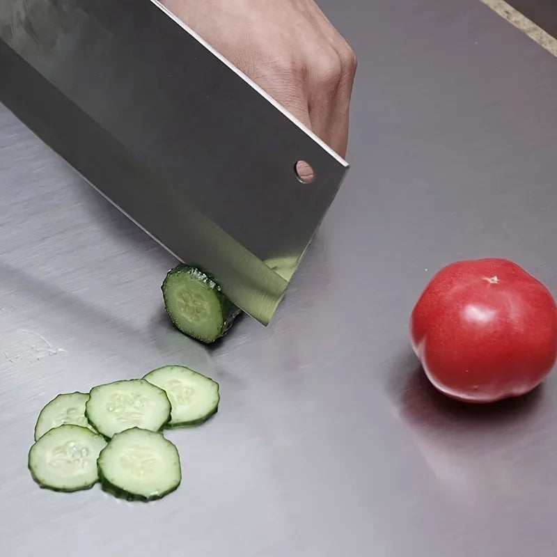 Stainless Steel Cutting Board Multi-use for Dough Kneading
