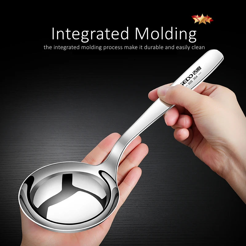 LFGB Certification Pure 304 Stainless Steel Serving Spoon Ultra