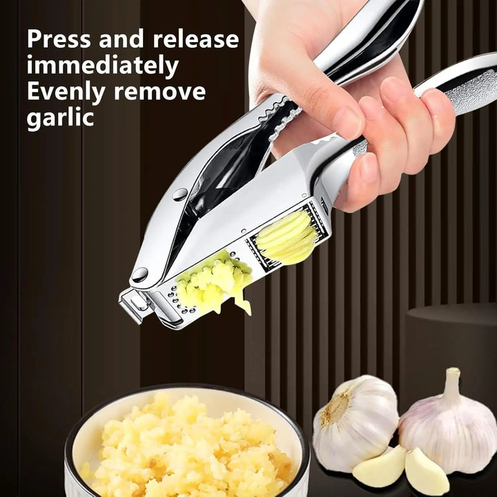 Garlic Crusher 2 in 1 stainless steel garlic minced garlic slices