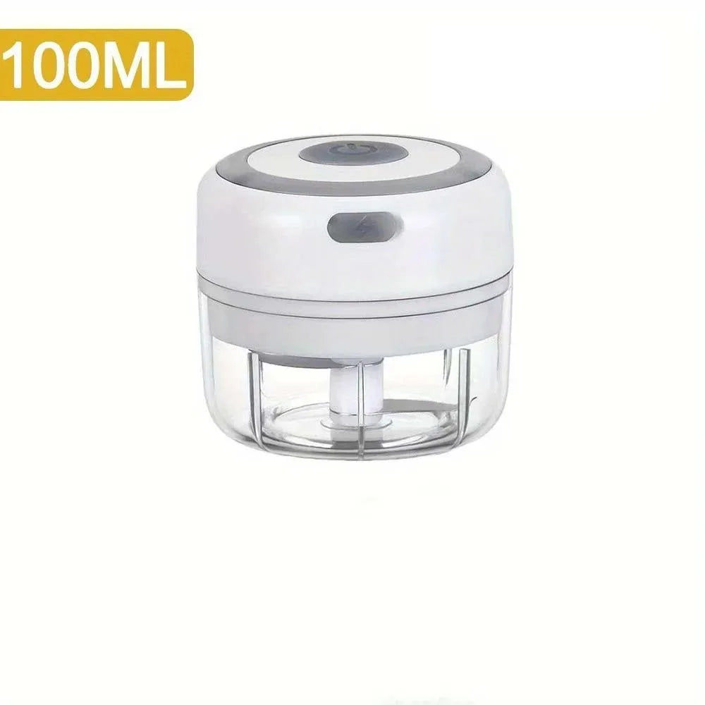 250ML Stainless Steel Electric Garlic Chopper Sturdy Durable