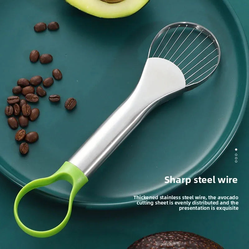 Avocado Knife Gadget Stainless Steel Cutter Kitchen Gadgets