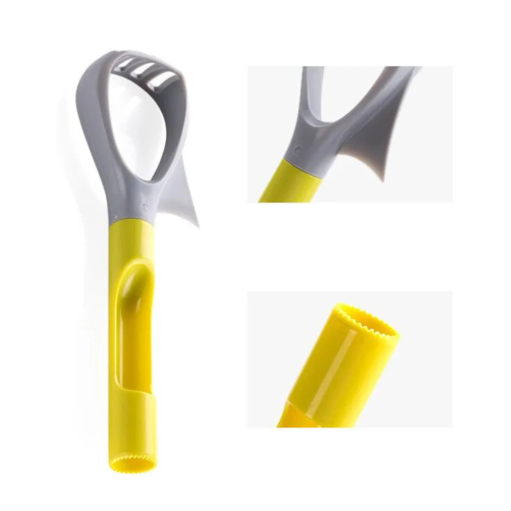 2Pcs Multifunction Avocado Tool Cutter Slicer Corer Peeler Fruit