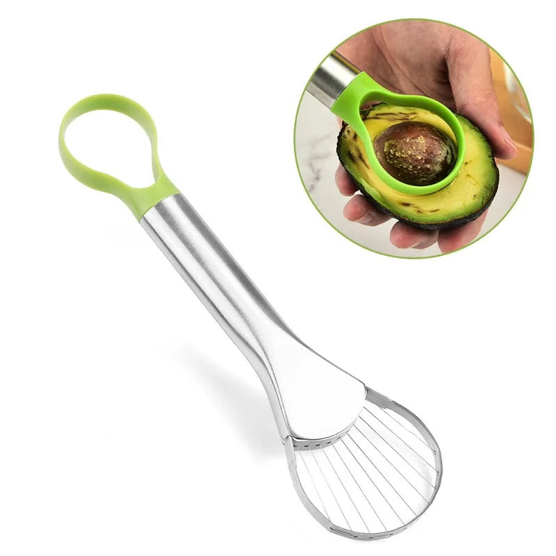 Avocado Knife Gadget Stainless Steel Cutter Kitchen Gadgets