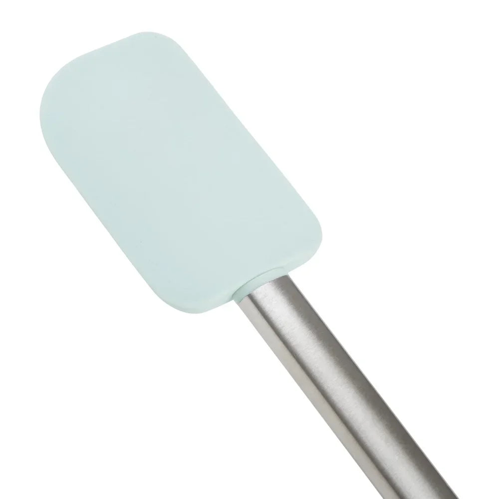 Pro Spatulas Set Silicone Blade Spoon Heat Resistant Stainless