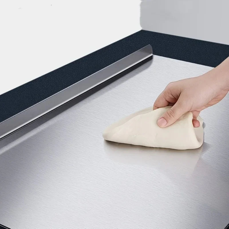 Stainless Steel Cutting Board Multi-use for Dough Kneading