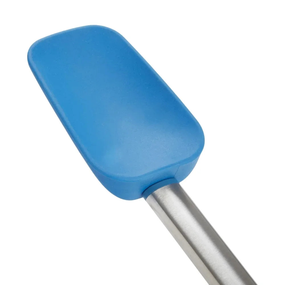Pro Spatulas Set Silicone Blade Spoon Heat Resistant Stainless