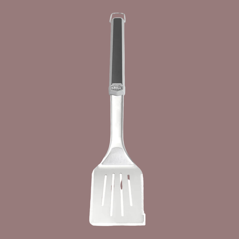 Stainless Steel Grill Spatula Long Reach Ergonomic Handle