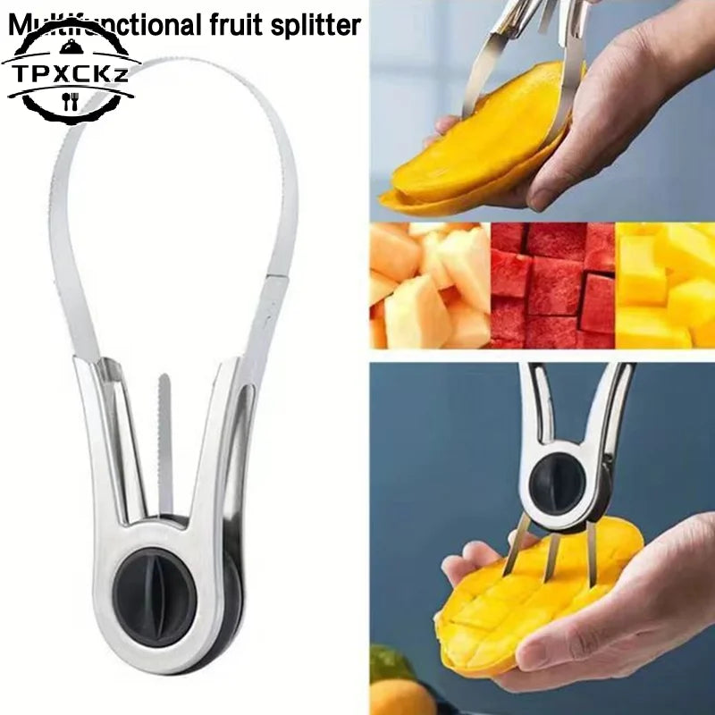 Stainless Steel Mango Cutter Avocado Slicer Splitter Fruit Melon