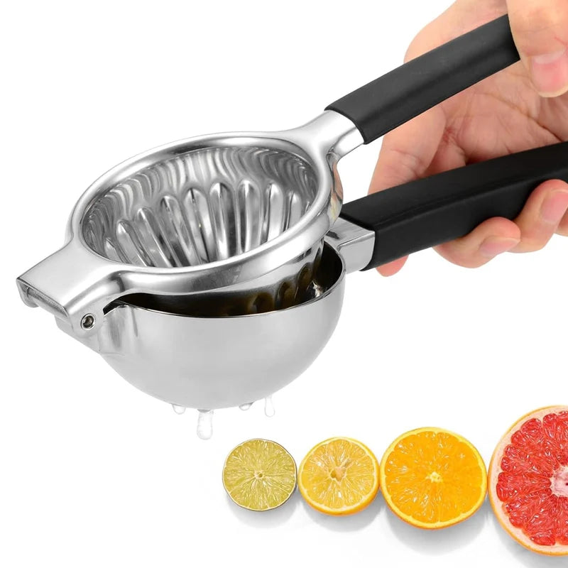 Stainless Steel Lemon Squeezer Hand Press Juicer Manual