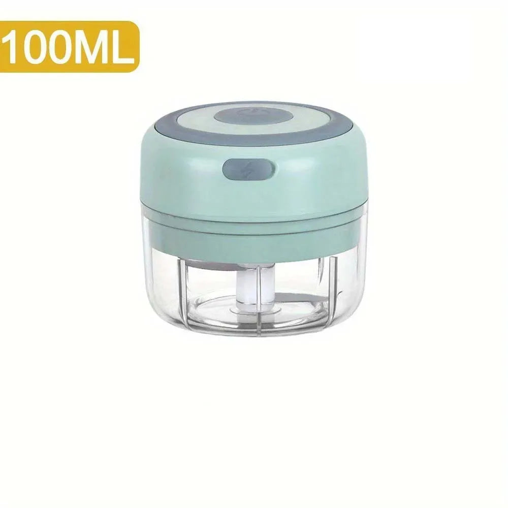 250ML Stainless Steel Electric Garlic Chopper Sturdy Durable