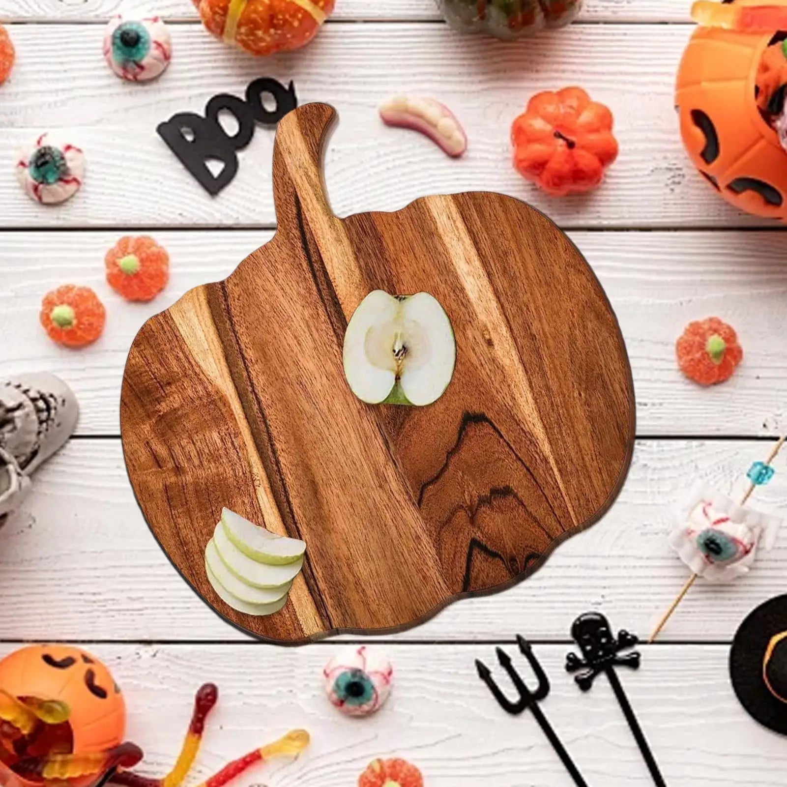 Halloween Kitchen Decorative Pumpkin-shaped Cutting Board Bread