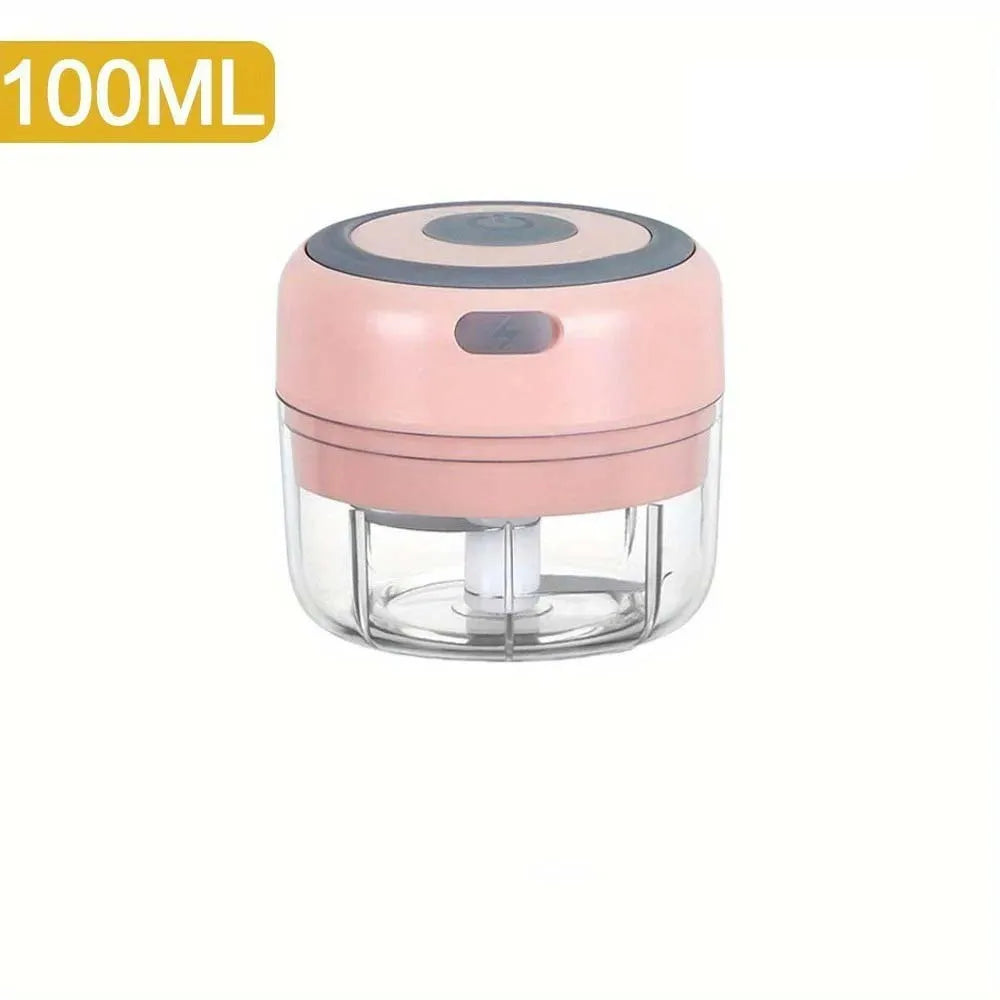 250ML Stainless Steel Electric Garlic Chopper Sturdy Durable