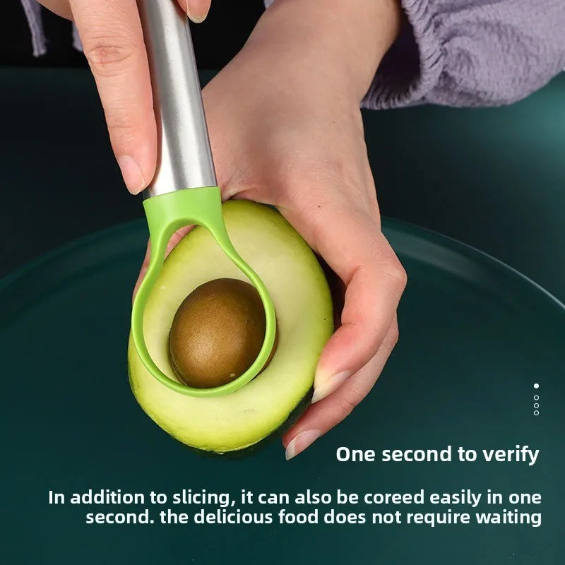 Avocado Knife Gadget Stainless Steel Cutter Kitchen Gadgets